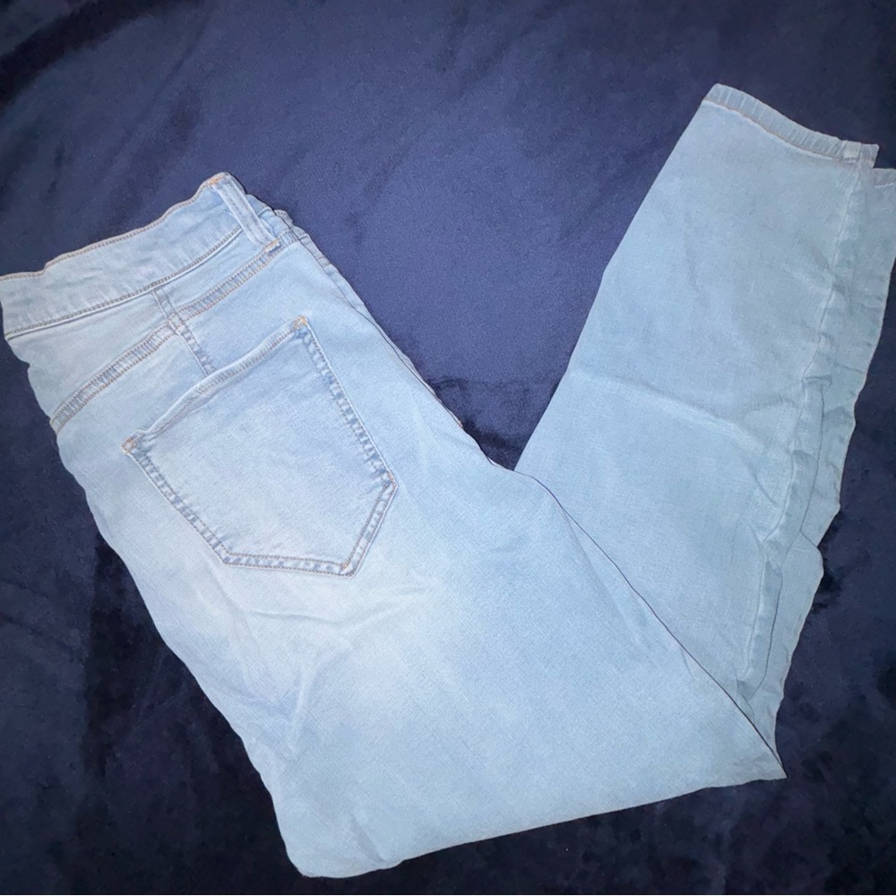 Celebrity Pink Light Blue Strechy Skinny Jeans